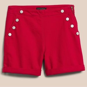 Denim Sailer Short NWT’s Red Sunset